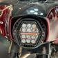7" inch Motorcycle LED Headlight High Low Beam with Amber DRL for Harley Touring Street Glide Cvo Tri Softail