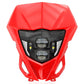 LED Headlight +Switch Harness Kit for Honda CRF CRF250F CRF150L CRF250L CRF300L CRF450L CRF110F CRF125F