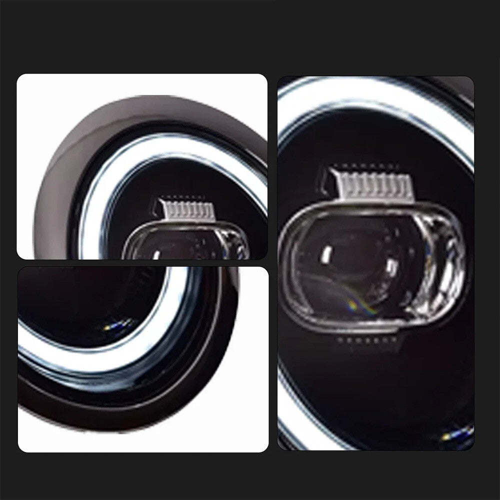 LED Headlights DRL Lamp Hi/Lo Beam Turn Signal for BMW MINI R50 R52 R53 2001-2007