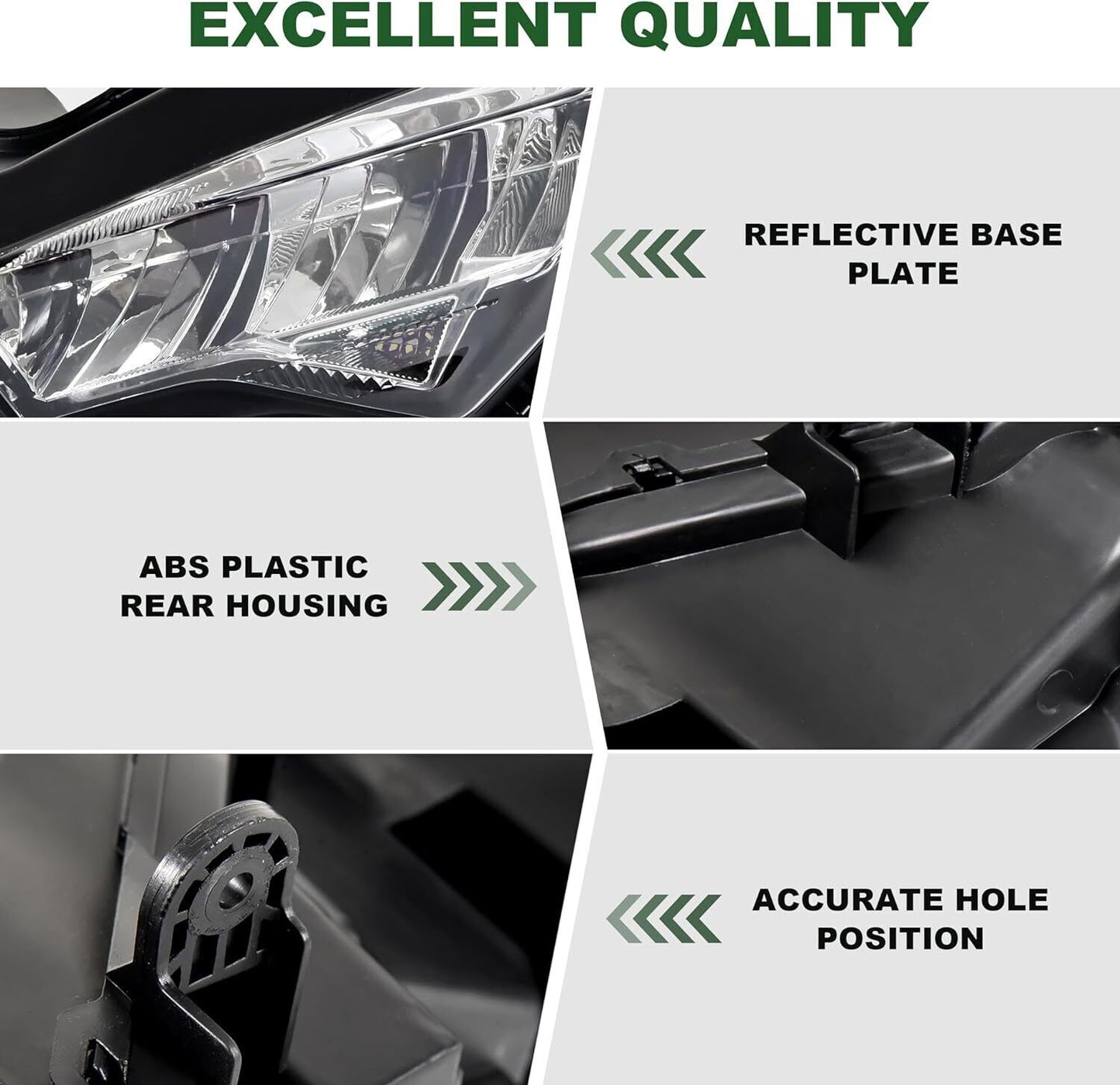 LED Scheinwerfer Tagfahrlicht mit Fern- und Abblendlicht für Kawasaki EX400 NINJA400 2018-2022  NINJA650 EX650 2020-2022