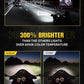 LED Adjustable Beam Headlight with Daytime Running Lights Hi/Lo Beam for Honda Gold Wing GL1800 2001-2017