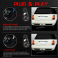 For BMW Mini R50 R52 R53 Cooper 2002-2006 Pair Smoke Car LED Rear Lamps Taillights