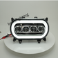 LED Headlight Projector Hi/Lo Beam DRL Headlamp For Road Glide 2015-2023