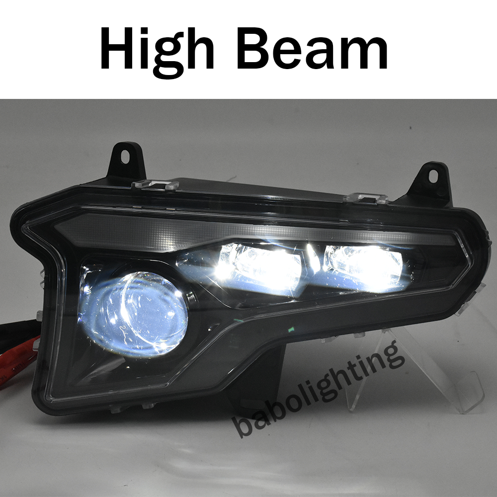 LED Headlights with Hi-Lo Beam Turn signal DRL for Polaris XPEDITION XP / ADV / 5 Ultimate / NorthStar 2024+
