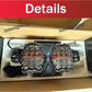 LED Headlight Assembly with Amber DRL High Low Beam Yellow Fog Lights For Harley Road Glide CVO  Standard 2024-2025