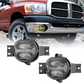 LED Nebelscheinwerfer Auto mit Gelb DRL Für Dodge Ram 1500 02-08 Ram 2500 3500 03-09