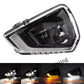 DOT LED Headlights with Turn Signal DRL for Can Am Ryker 600 900 Sport Rally 2019-2025