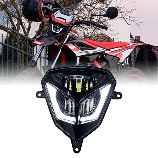 LED Headlight with Hi-Lo Beam DRL for Beta RR 50 125 200 250 300 350 390 430 480 2T 4T Xtraine