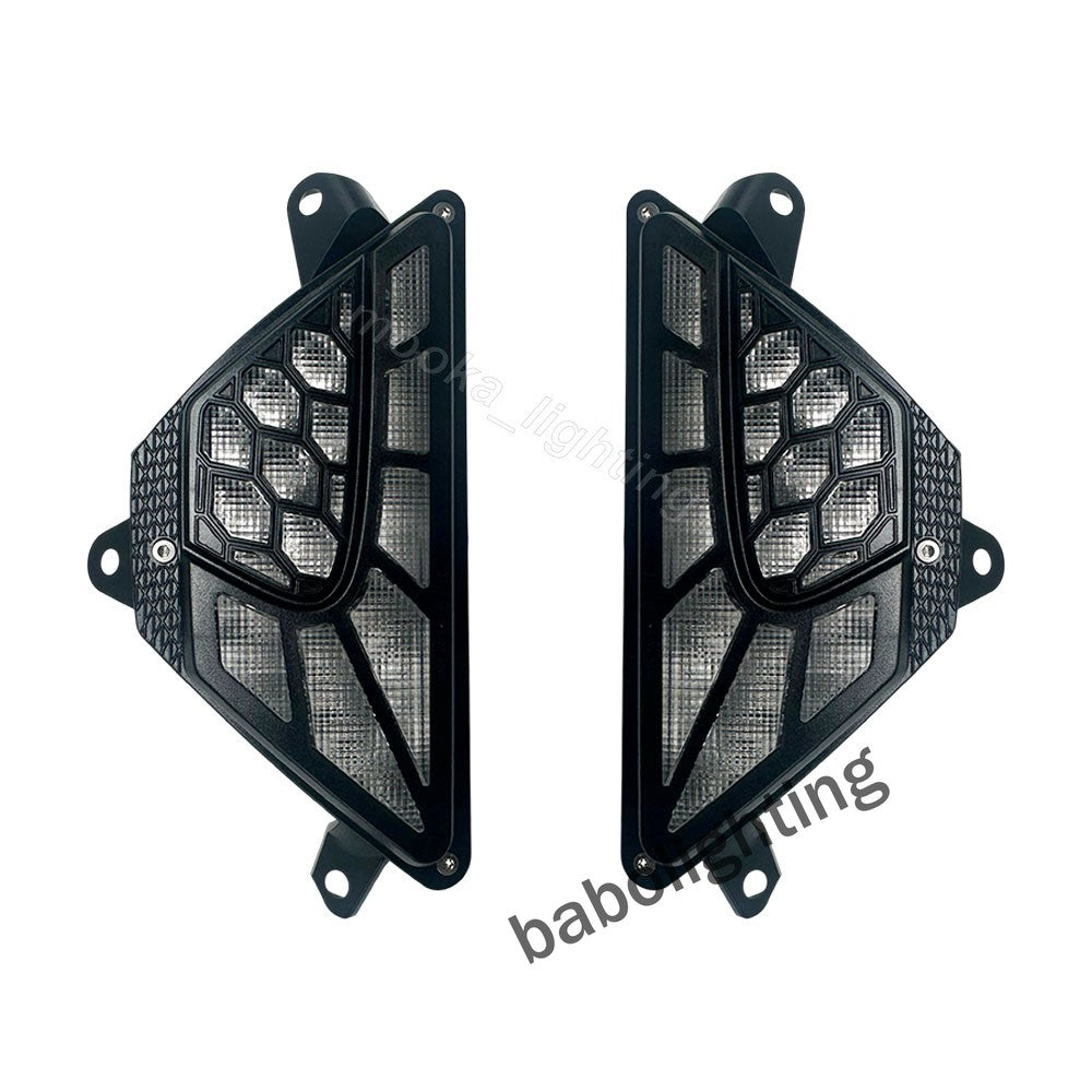 E24 Front LED Turn Signal Light For KAWASAKI NINJA 250/300/400/650/1000 ZX-6R