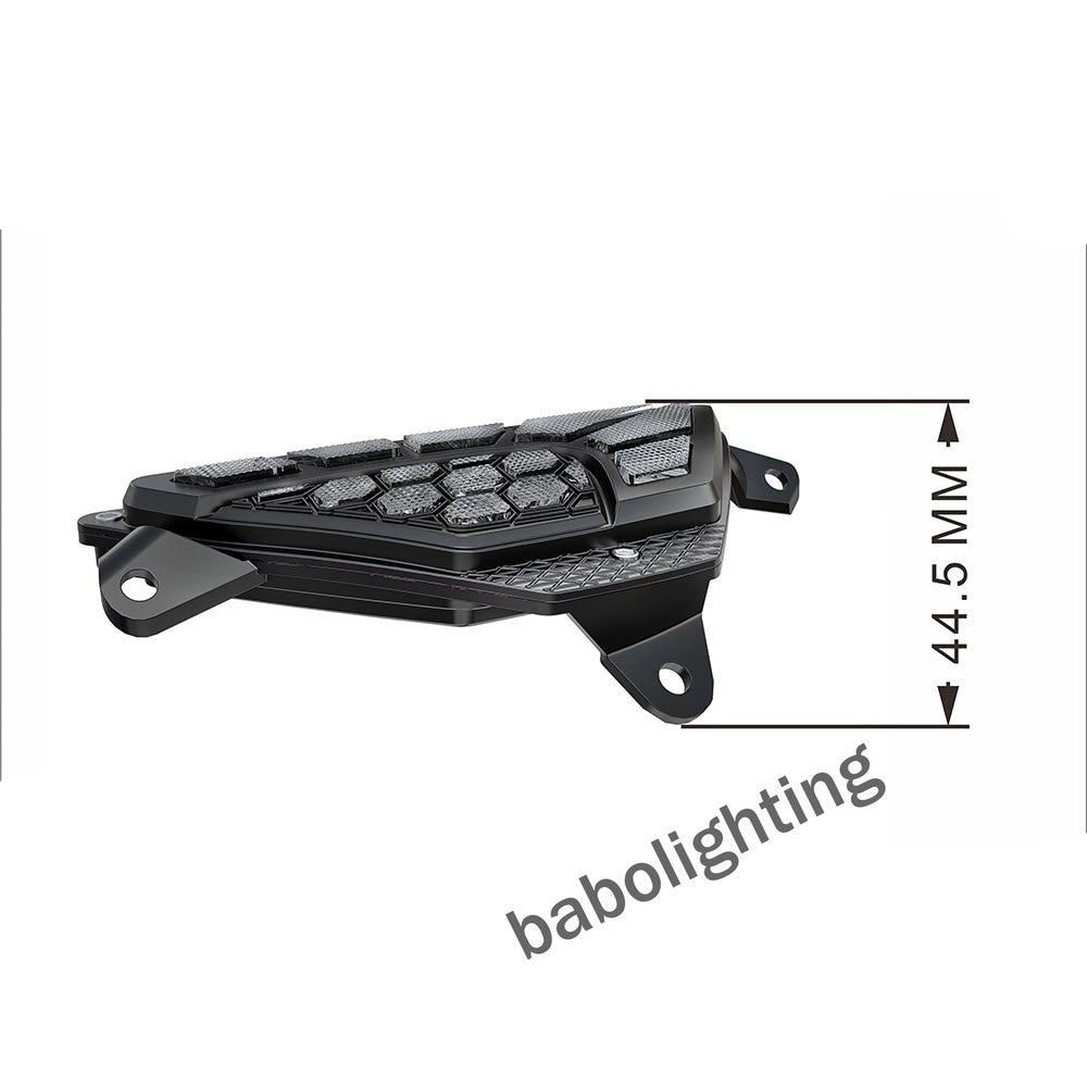 E24 Front LED Turn Signal Light For KAWASAKI NINJA 250/300/400/650/1000 ZX-6R