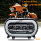 LED Headlight Projector Hi/Lo Beam DRL Headlamp For Road Glide 2015-2023