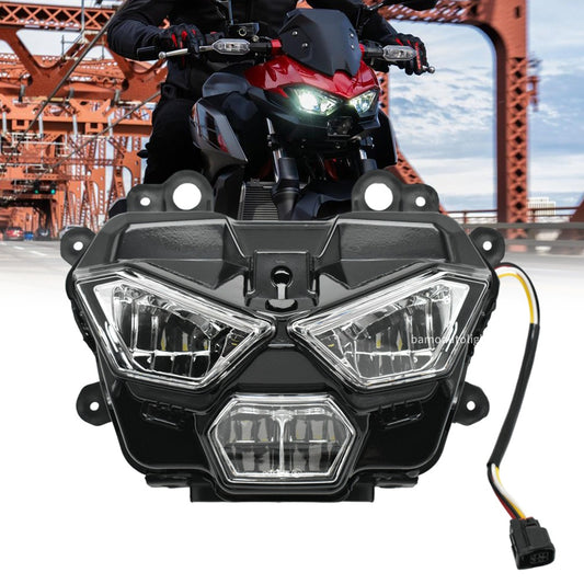 For Kawasaki Z 500 Z500 / Z500 ABS SE ER500 2024+ LED Headlight Assembly Hi-Low Beam Daytime Running Light