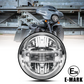 E24 7 Zoll LED Scheinwerfer Standlicht Fernlicht Abblendlicht für Harley Davidson Street Glide