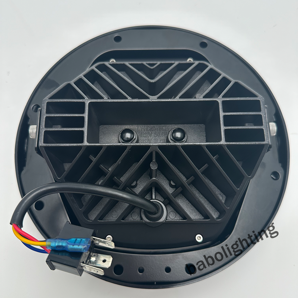 For Harley Touring Street Glide 2014-2023 Road King 7 inch LED Headlight with Hi-Lo Beam White DRL DOT/E24 Certification