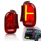 For BMW MINI Cooper Clubman R55 2007-2014 E57 E-number Pair of LED Tail Lights