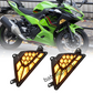 E24 Front LED Turn Signal Light For KAWASAKI NINJA 250/300/400/650/1000 ZX-6R