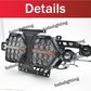 LED Headlight Assembly with Amber DRL High Low Beam Yellow Fog Lights For Harley Road Glide CVO  Standard 2024-2025
