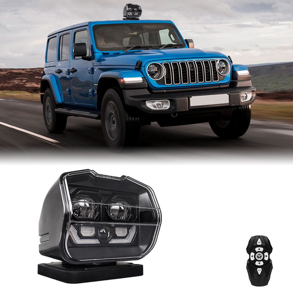 50W LED Fernbedienung Marine Boot Auto LKW Suchscheinwerfer Wireless Spotlight