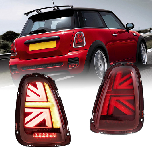 Rote LED Heckleuchten für BMW Mini Cooper S R56 R57 R58 R59 2007-2013 w/Start-up