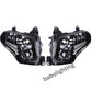 LED Adjustable Beam Headlight with Daytime Running Lights Hi/Lo Beam for Honda Gold Wing GL1800 2001-2017