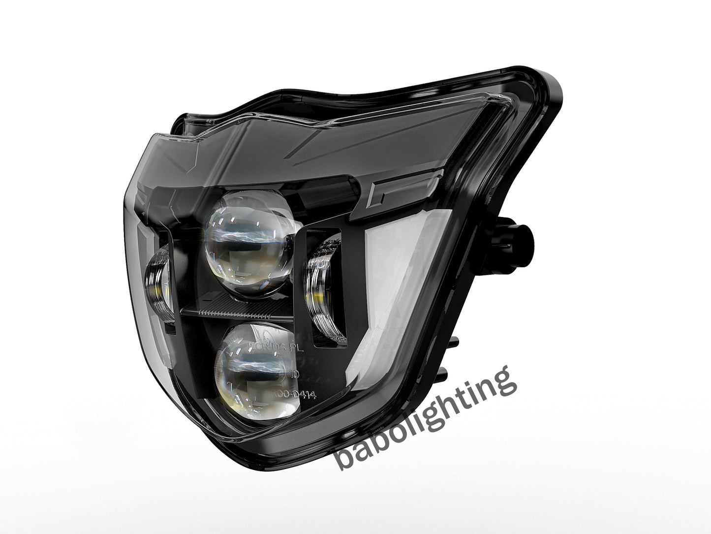 LED Headlight Assembly with DRL High Low Beam For Yamaha WR250F WR450F 2014-2023