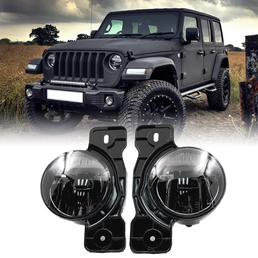 LED Fog Lights for Jeep Gladiator JT 2020 2021 / Wrangler JL 2018 2019 2020 2021