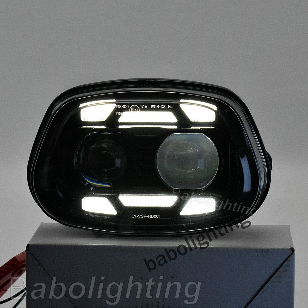 For Vespa Sprint 50 125 150 2017-25 Elettrica 23-25 LED Headlight DRL Hi/Lo Beam