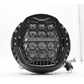 For Harley Touring Street Glide 2014-2023 Road King 7 inch LED Headlight with Hi-Lo Beam White DRL DOT/E24 Certification