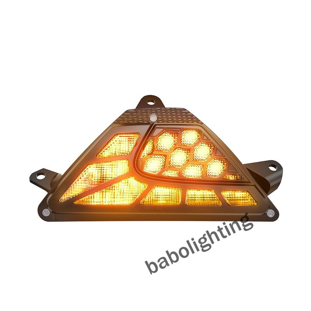 E24 Front LED Turn Signal Light For KAWASAKI NINJA 250/300/400/650/1000 ZX-6R