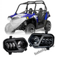 LED Headlight Assembly ATV Hi-Low DRL for Polaris Ranger RZR Scrambler 570 800 900D for Sportsman 400 500 550 570 800 850
