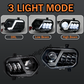 LED Headlight Assembly ATV Hi-Low DRL for Polaris Ranger RZR Scrambler 570 800 900D for Sportsman 400 500 550 570 800 850