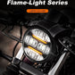 For Harley Super Glide Custom 2005 - 2014 Iron 883 Dyna Stre 5.75" LED Headlight with Angle Eye DRL