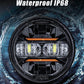 5 3/4'' 5.75 inch LED Headlights Round 4pcs Hi/Lo Beam with DRL for Peterbilt 349 359 fit for Impala 59-76 fit for Dodge