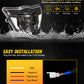 LED Headlight for Honda CRF125F CRF150F CRF230F CRF250F CRF250R CRF450F CRF450R XR400 XR600R XR650L