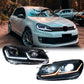 LED-Scheinwerfer DRL mit Drehsignal Tageslicht für VW Golf VI MK6 2010-2014
