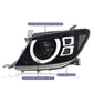 2*LED Headlights Assembly with W/ DRL Turn Signal High Low Beam for Toyota Hilux Vigo 2008-2011