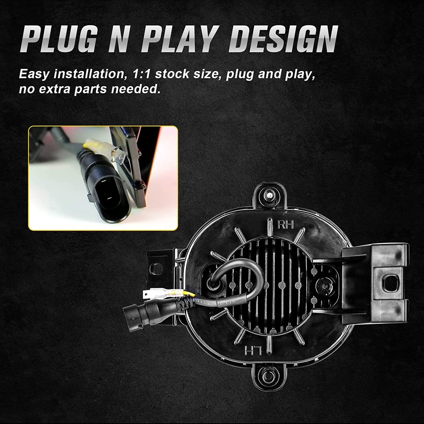 Stoßfänger LED Nebelscheinwerfer für 02-08 Dodge Ram 1500 03-09 Ram 2500 3500