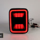 Smoked LED Tail Lights Brake Lamp Turn Signal For Jeep Gladiator JT 2020-2022