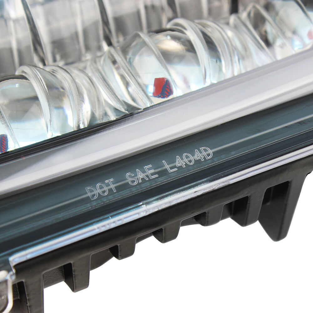 Plug and Play LED Headlight DRL Hi/Lo Beam With Bracket for Harley Fat Bob 2018-2022