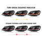 2PCS LED Headlights with White DRL Sequential Turn Signal High Low Beam for VW Golf7 MK7 VII