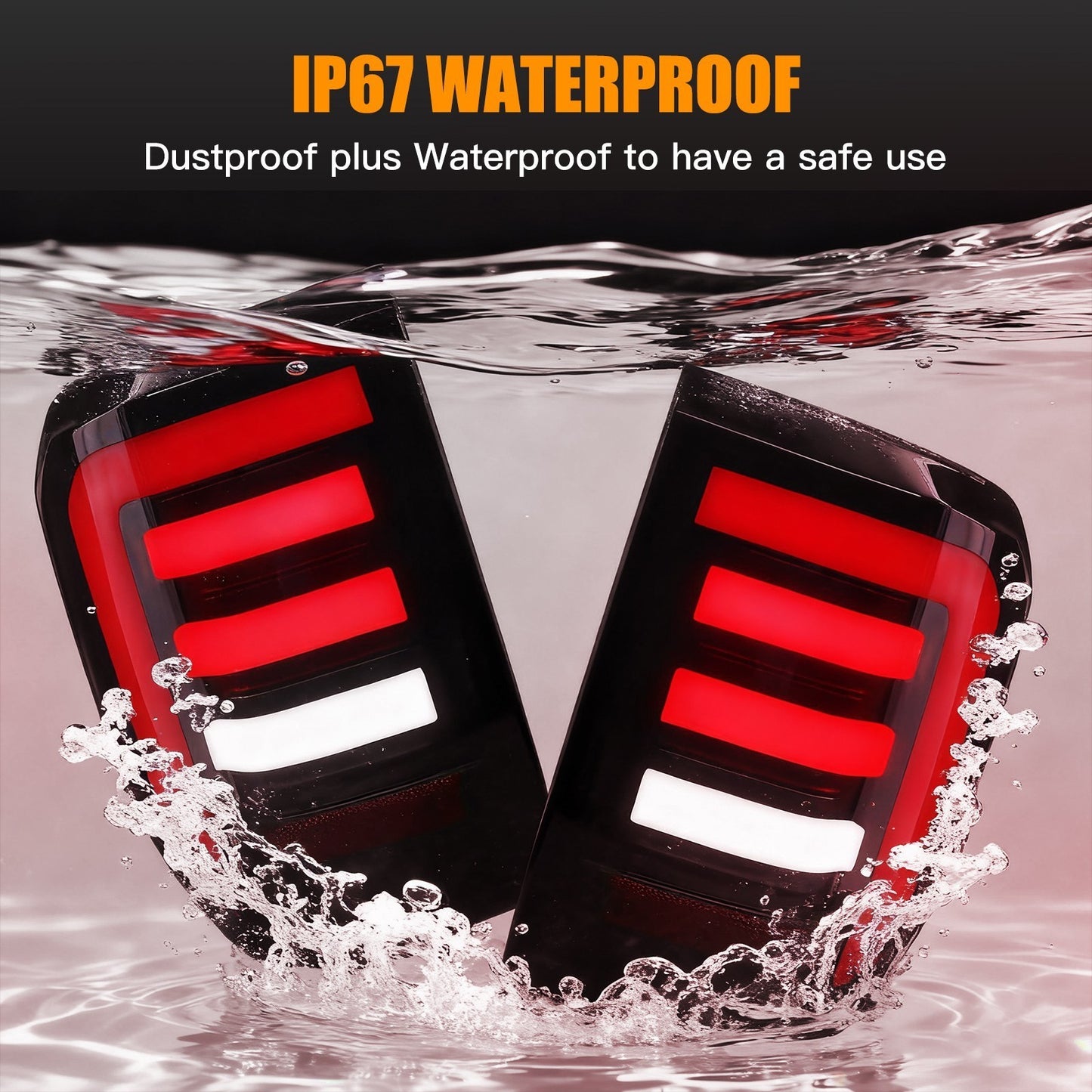 for Ford Maverick XL XLT Lariat 2022 2023 2024 LED Rear Tail Lights Brake Lamp