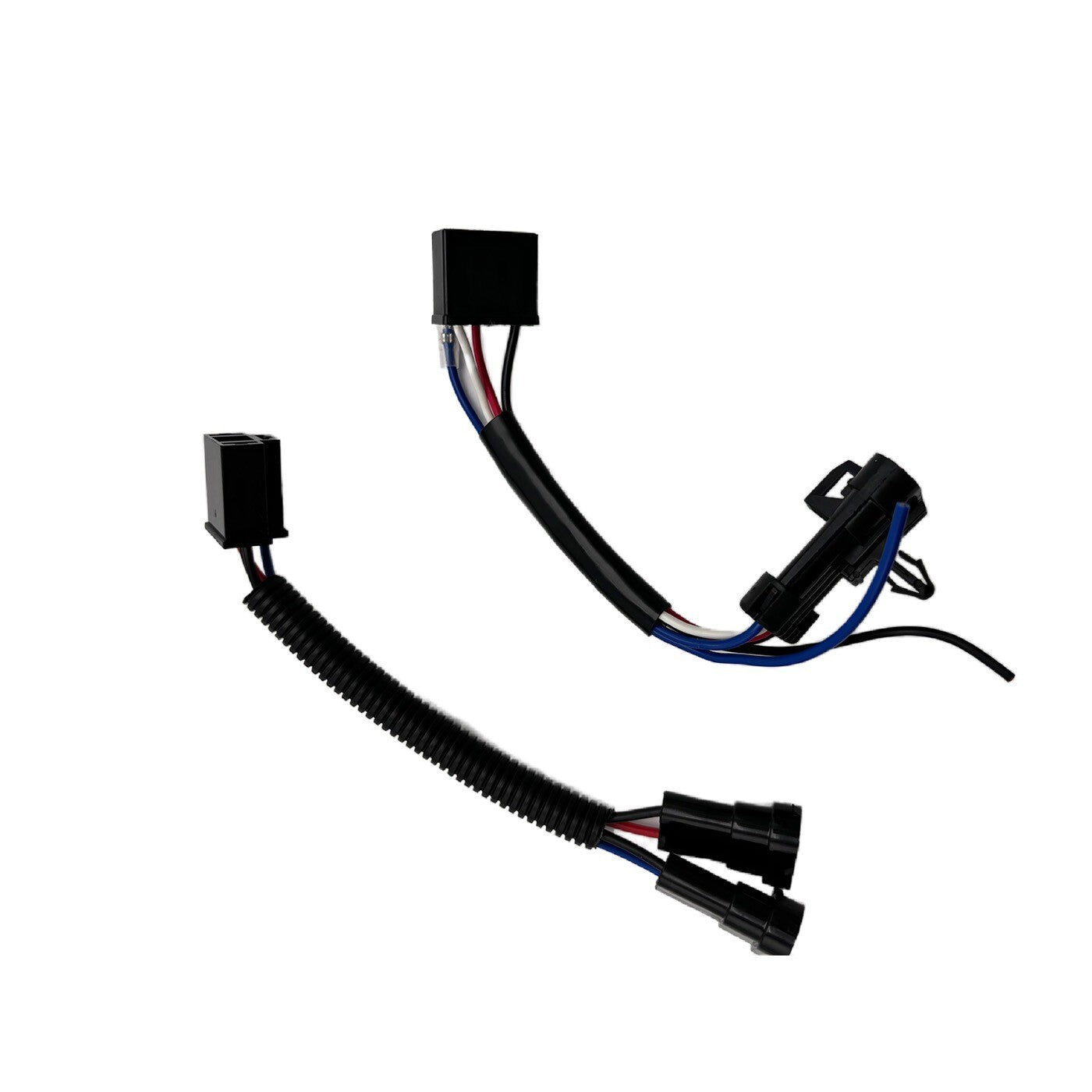 für Harley Ultra Classic Softail 7 Zoll LED Scheinwerfer+4,5" Nebelscheinwerfer