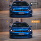 2PCS LED Headlights with White DRL Sequential Turn Signal High Low Beam for VW Golf7 MK7 VII