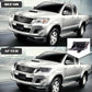 LED Headlights with DRL High Low Beam Turn Signal for Toyota Hilux Vigo 2012 2013 2014