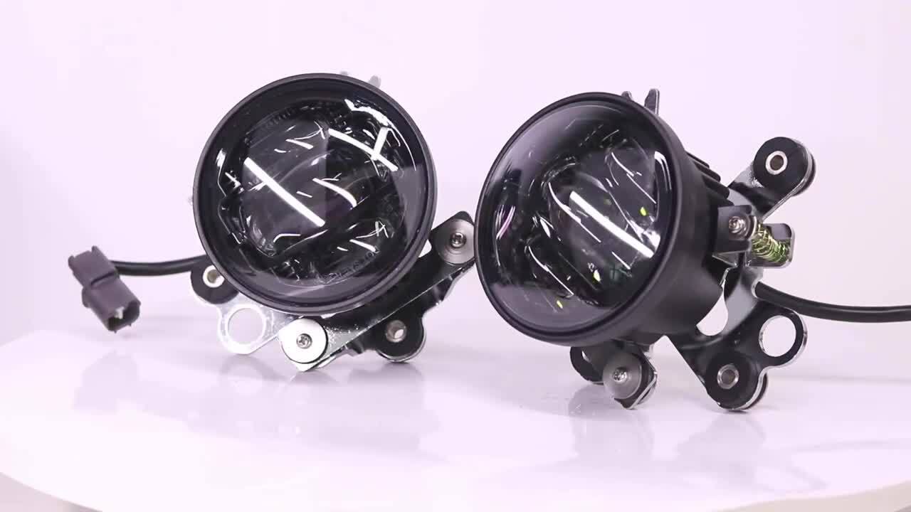 LED Fog Lights For Honda Goldwing GL1800 with Mounting Bracket DOT Driving Lamp