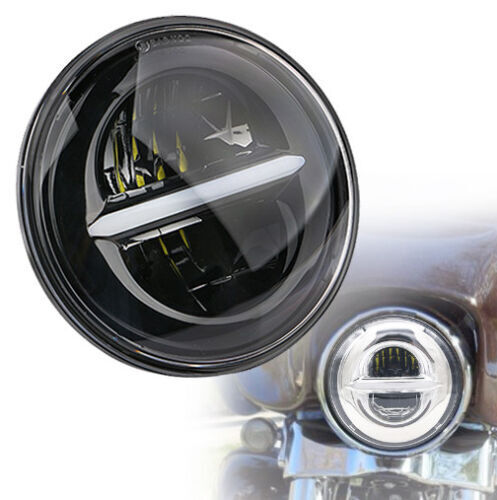 7'' 50W LED Hi/Lo Headlight DRL Turn Signal Lamp For Jeep Wrangler JK TJ CJ JKU