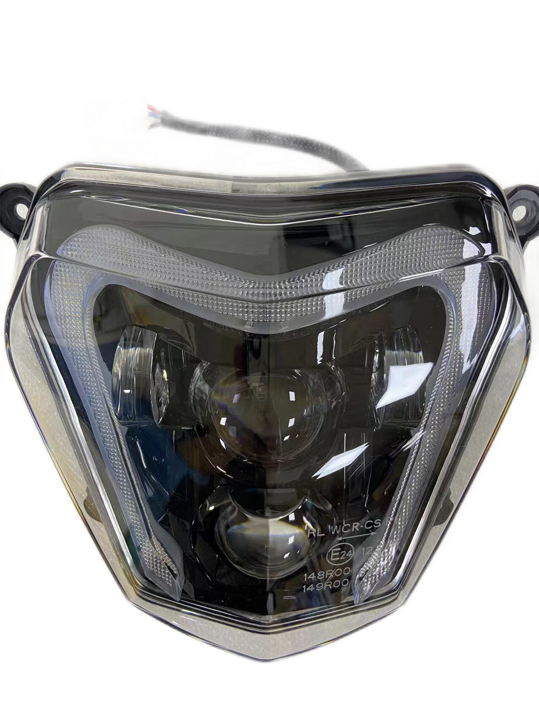 Additional LED headlights for motorcycle KTM Duke 690