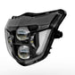 LED Headlight High Low beam DRL for Yamaha WR250F WR450F 2007-2023 Plug and Play