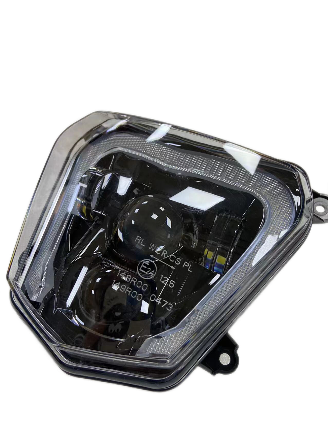 E24 Led motorcycle headlight with DRL for KTM Duke 690 2012