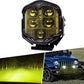 7 inch 95W LED Headlight Fog Lights H/L beam for Can-Am Maverick X3 RZR 1000